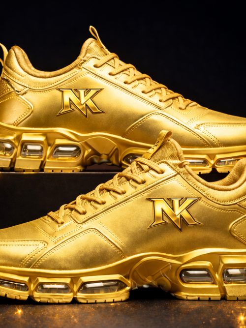 Nite jogger reflective trainers in white