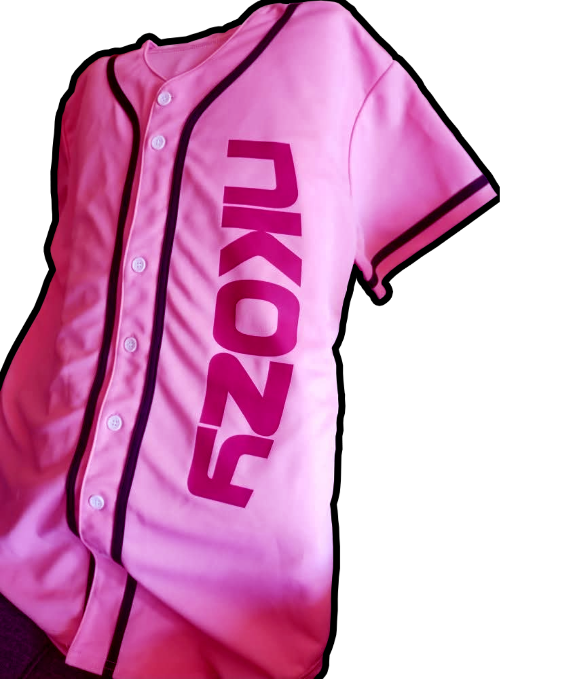 Superstar Track Top with contrast piping lines shoulders